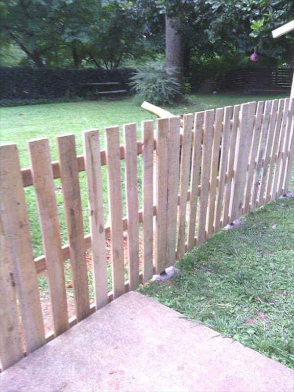 Best ideas about Pallet Fence DIY
. Save or Pin Pallet Garden Fence Now.