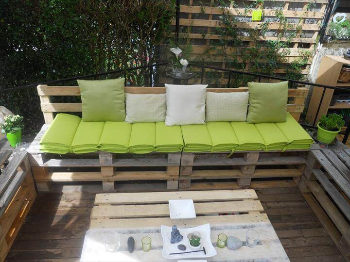 Best ideas about Pallet Patio Furniture
. Save or Pin DIY Pallet Patio Furniture Pallet Deck Now.