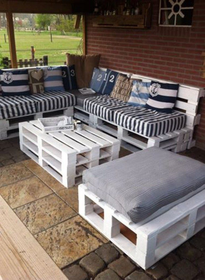 Best ideas about Pallet Patio Furniture
. Save or Pin Turn old pallets into patio furniture Now.