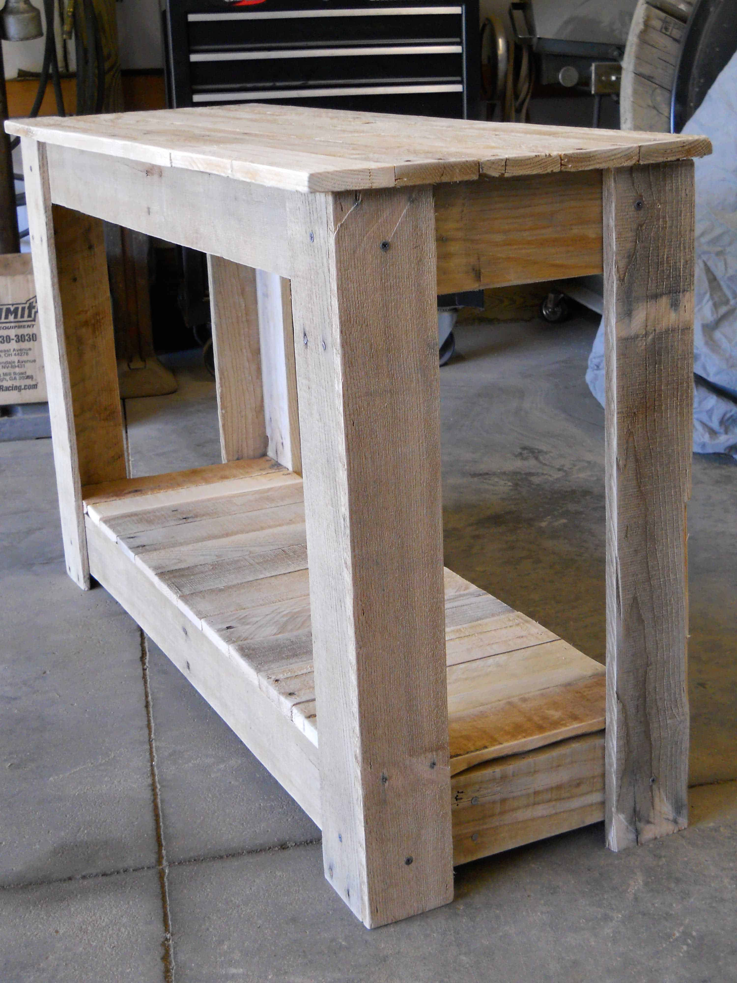Best ideas about Pallet Table Ideas
. Save or Pin Hallway Pallet Table • 1001 Pallets Now.