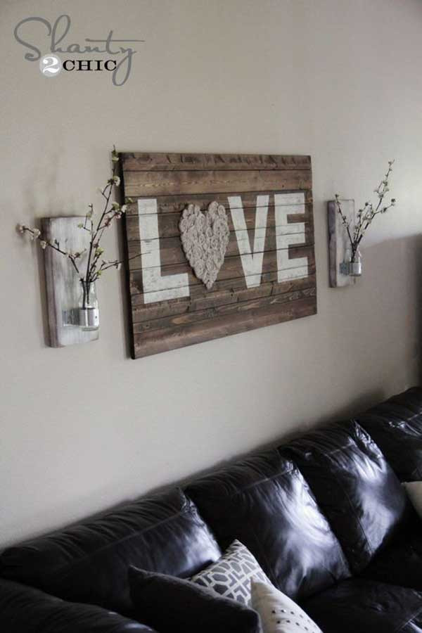 Best ideas about Pallet Wall Art
. Save or Pin 20 Recycled Pallet Wall Art Ideas for Enhancing Your Interior Now.