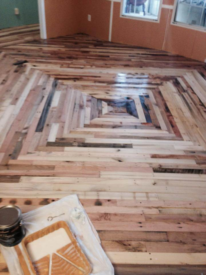 Best ideas about Pallet Wood Flooring DIY
. Save or Pin Pallet Flooring Cheaper Than Wood DIY Now.