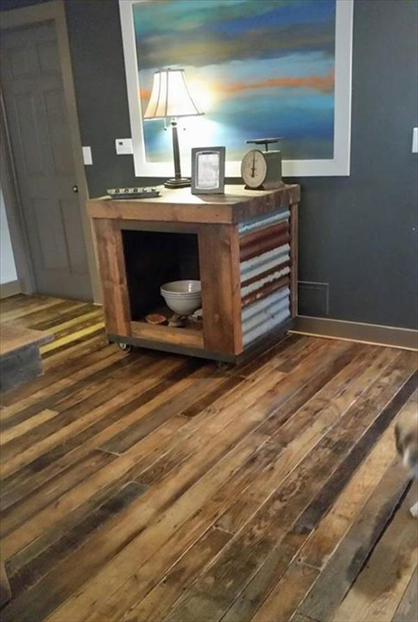 Best ideas about Pallet Wood Flooring DIY
. Save or Pin Pallet flooring – upcycling ideas to have a beautiful Now.