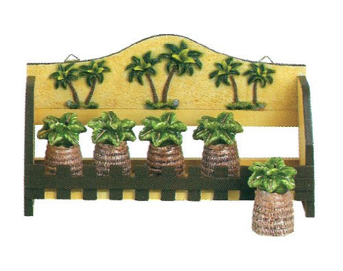 Best ideas about Palm Tree Kitchen Decorations
. Save or Pin CHEAP TROPICAL PALM TREE KITCHEN 5PC SPICE RACK 3D Now.