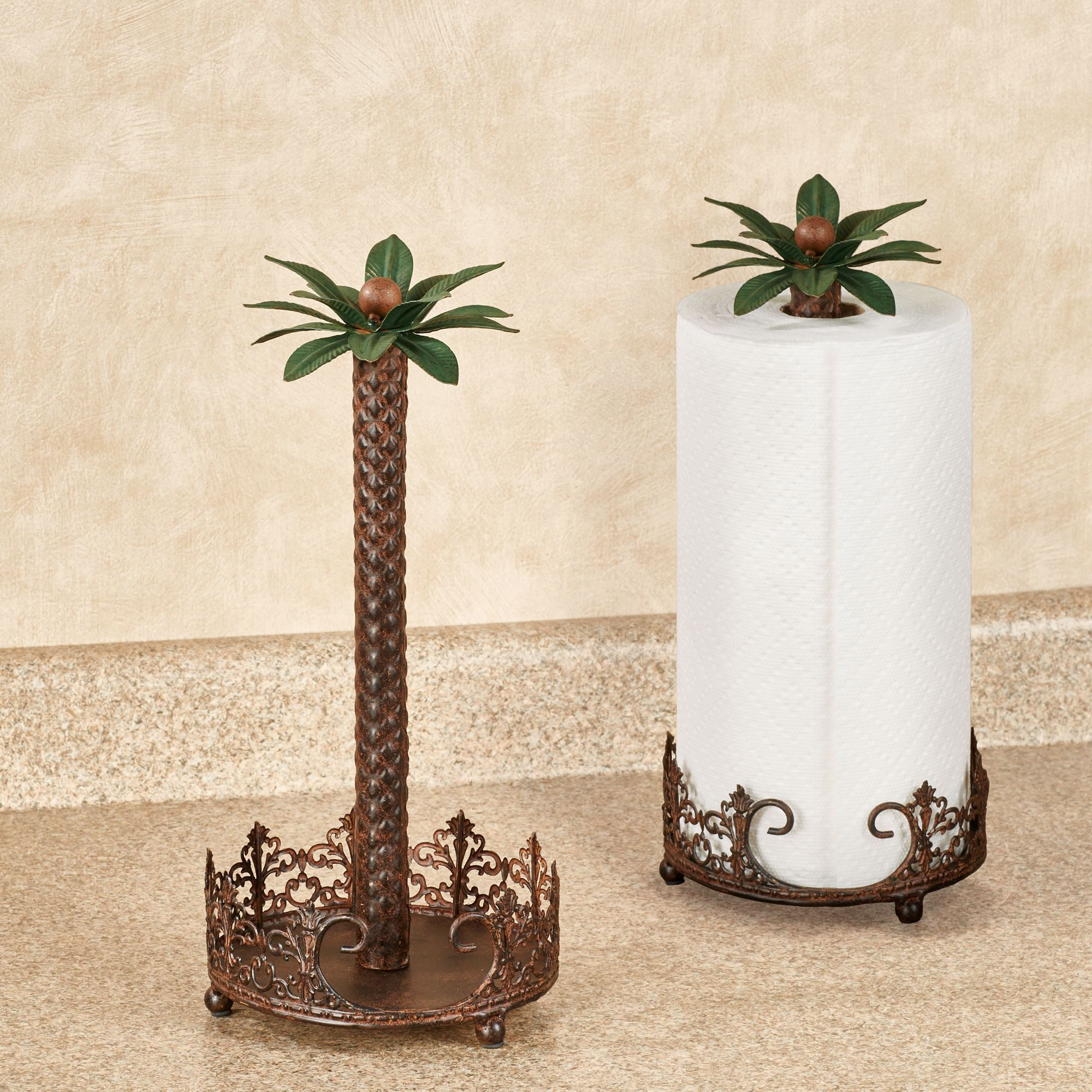 Best ideas about Palm Tree Kitchen Decorations
. Save or Pin Oasis Palm Metal Paper Towel Holder Now.