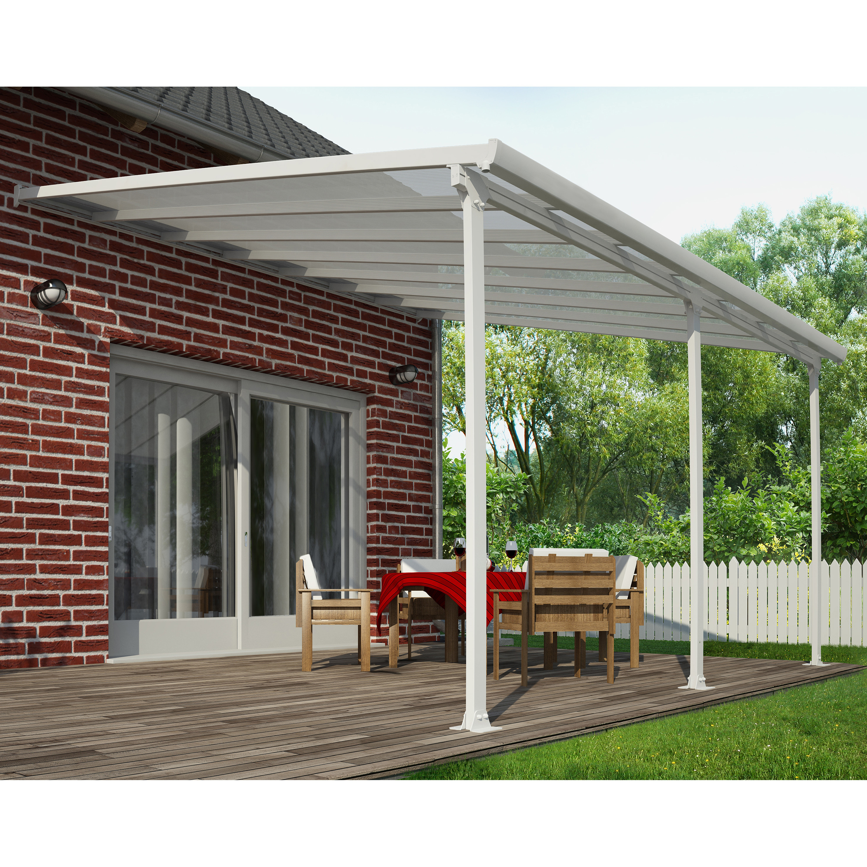 Best ideas about Palram Feria Patio Cover
. Save or Pin Palram Feria™ 10 ft H x 14 ft W x 13 ft D Patio Cover Now.