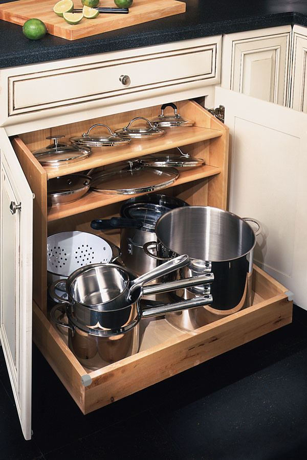 Best ideas about Pan Organizer For Cabinet
. Save or Pin Base Pots and Pans Organizer Kemper Cabinetry Now.