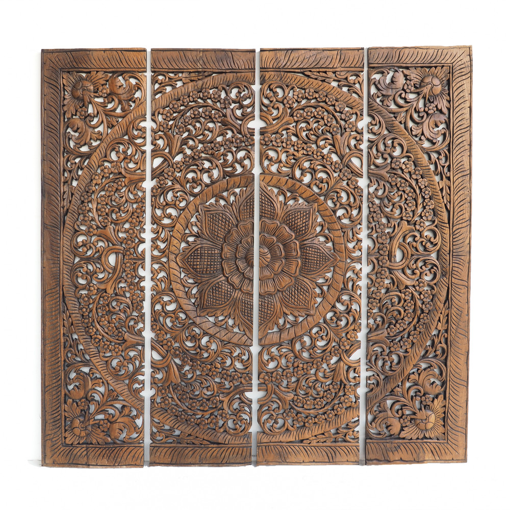 Best ideas about Panelled Wall Art . Save or Pin Buy Oriental Decorative Wood Carving Wall Art Paneling line Now.