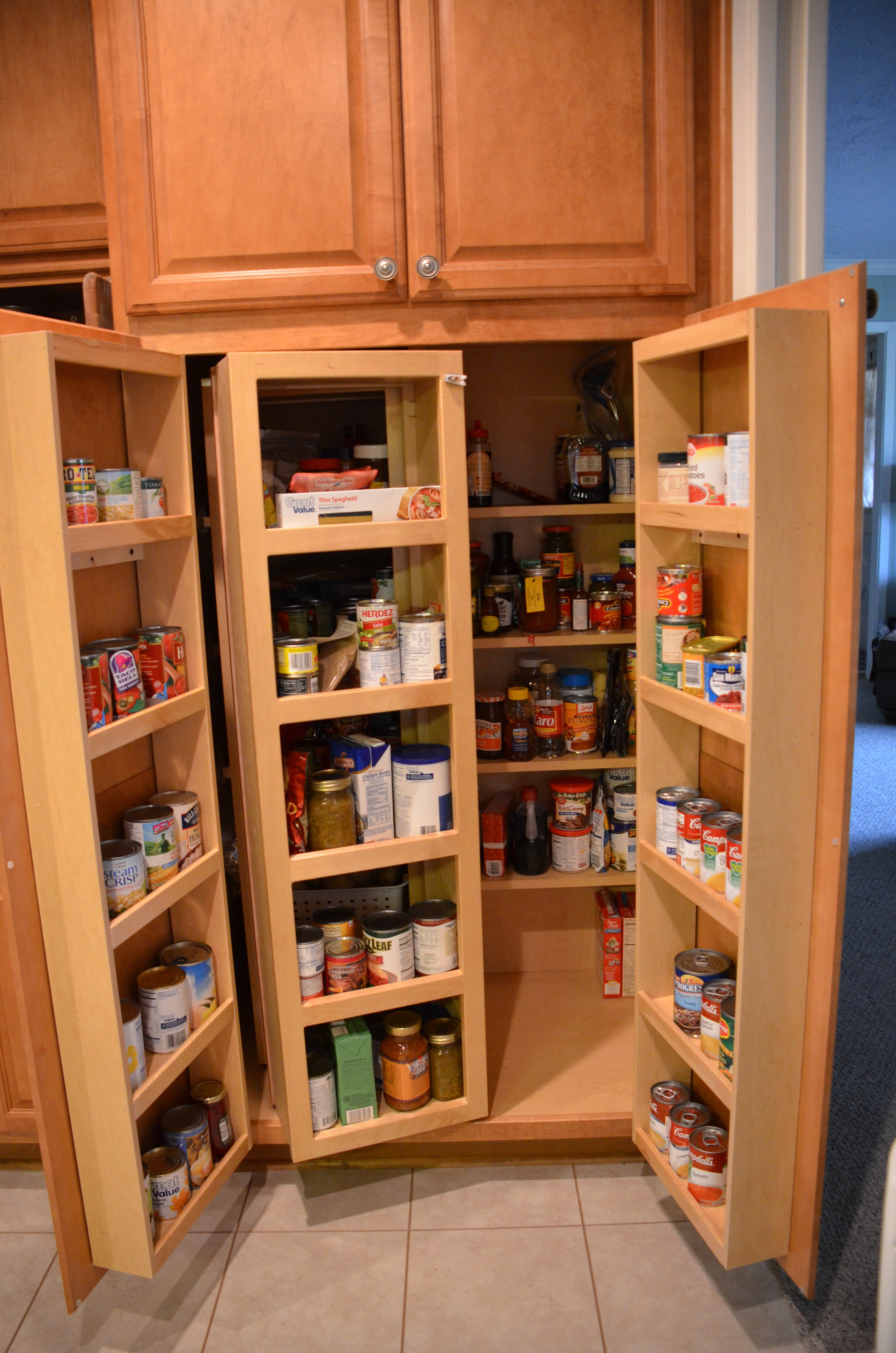 Best ideas about Pantry Cabinet Home Depot
. Save or Pin Pantry Cabinet Wood Pantry Cabinet with Tall Corner Now.