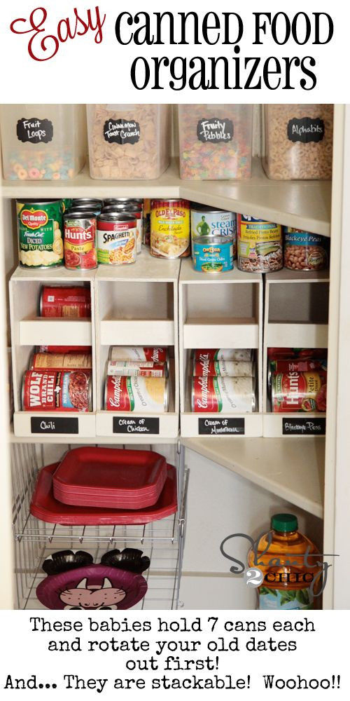 Best ideas about Pantry Can Organizer DIY
. Save or Pin 17 Best images about Pantry Organization on Pinterest Now.