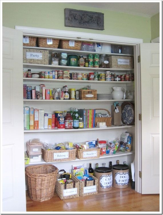 Best ideas about Pantry Closet Ideas
. Save or Pin How I Transformed a Coat Closet into a Pantry Now.