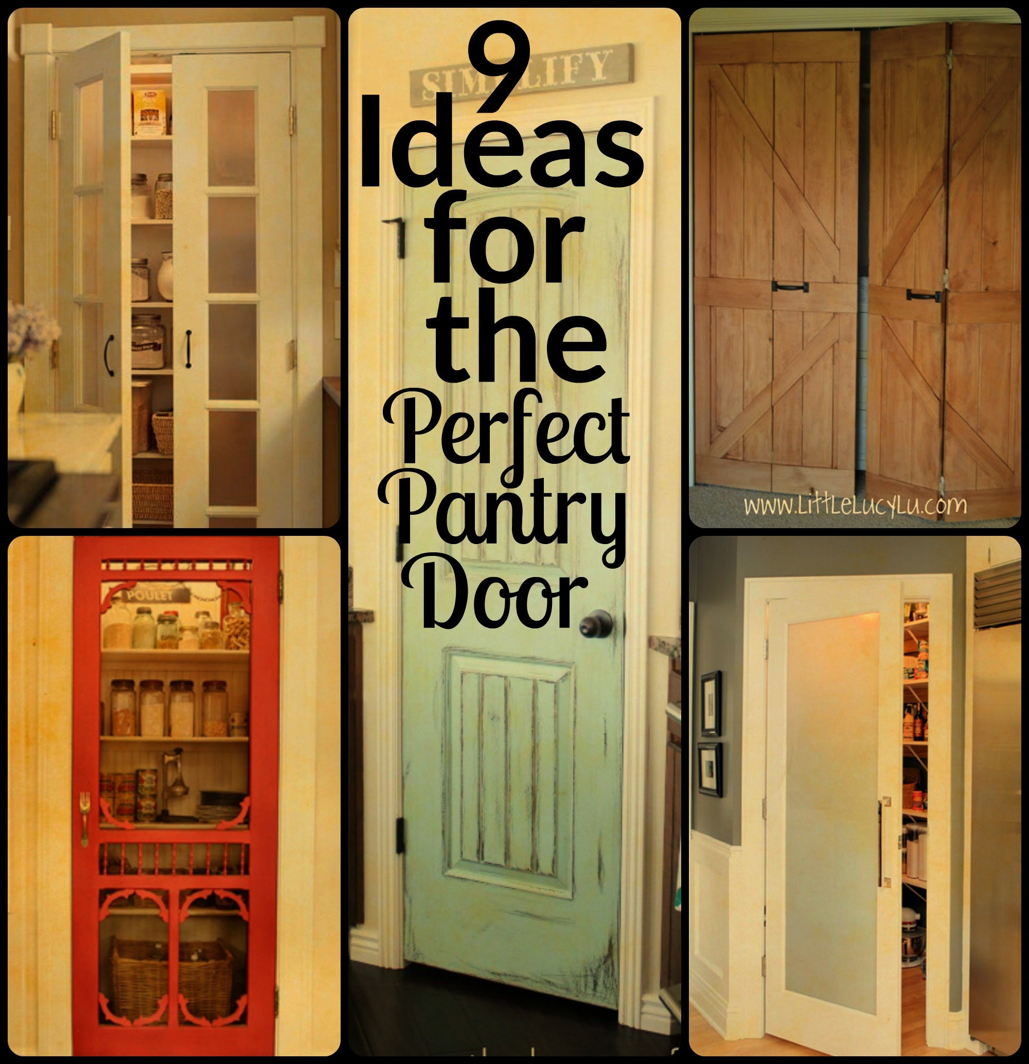 Best ideas about Pantry Door Ideas
. Save or Pin 9 Ideas for the Perfect Pantry Door Now.