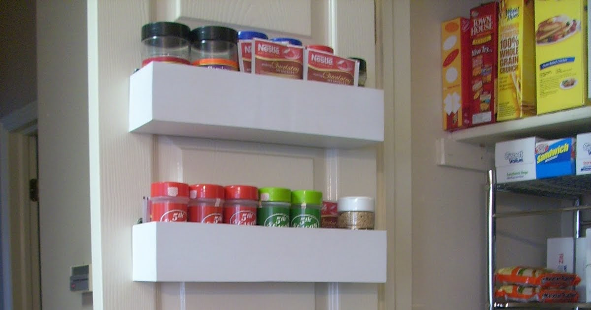 Best ideas about Pantry Door Rack
. Save or Pin RobbyGurl s Creations DIY Pantry Door Spice Racks Now.