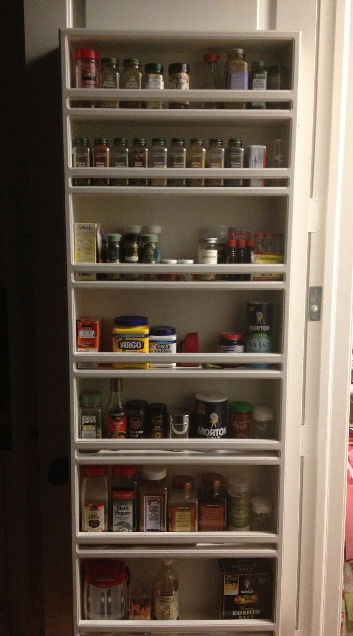 Best ideas about Pantry Door Spice Rack
. Save or Pin Spice rack pantry door Organization Now.