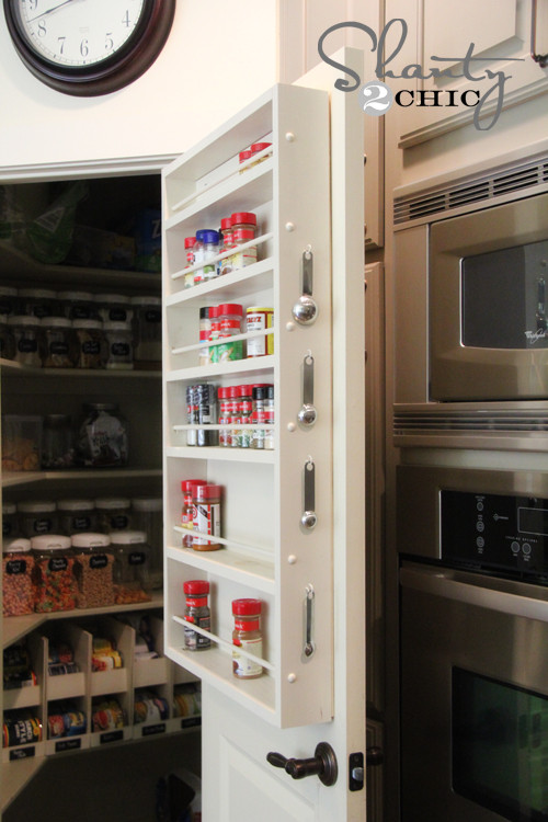 Best ideas about Pantry Door Spice Rack
. Save or Pin Pantry Ideas DIY Door Spice Rack Shanty 2 Chic Now.