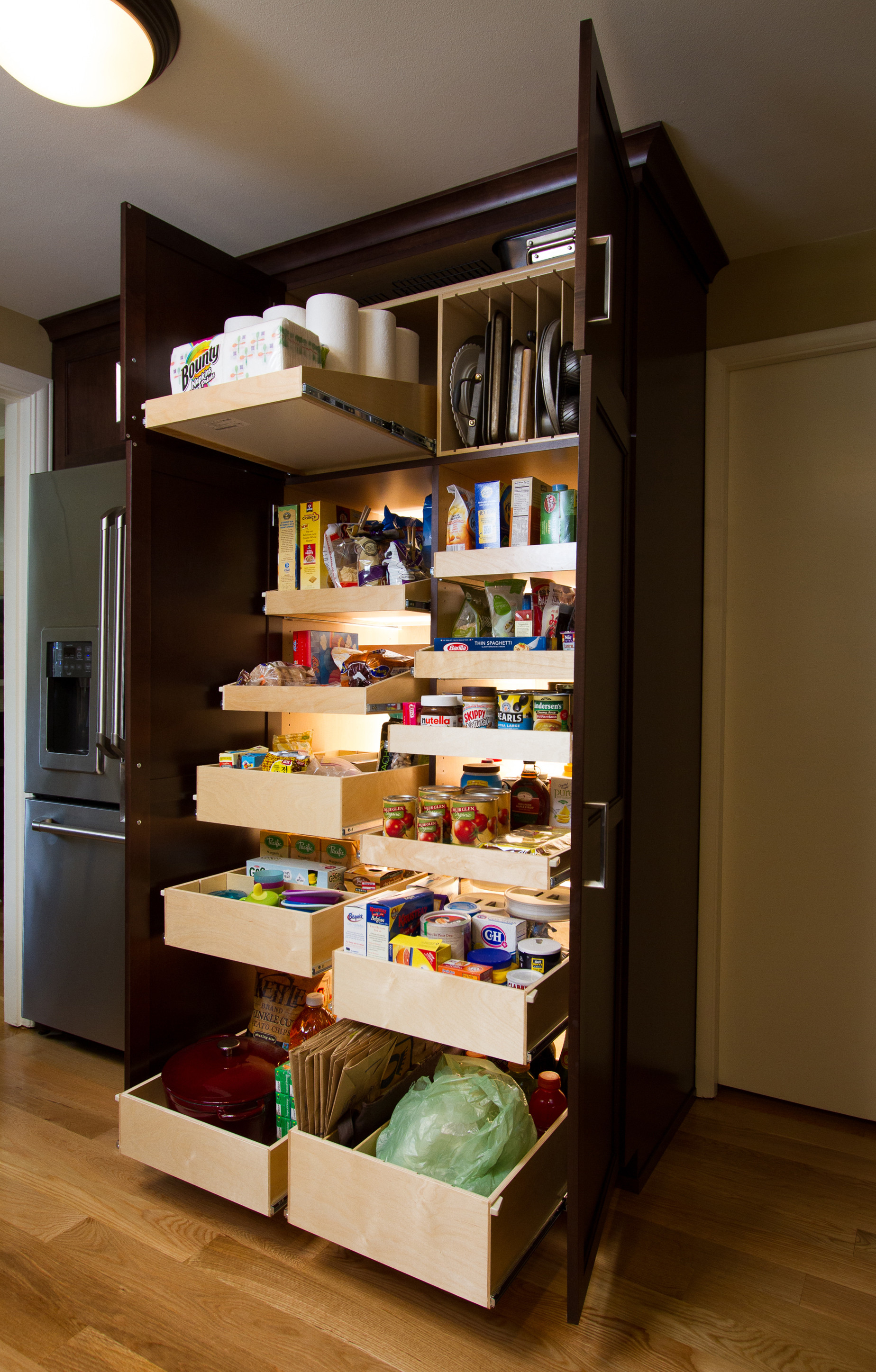 Best ideas about Pantry Pull Out Shelves
. Save or Pin ShelfGenie of Seattle Retrofits Gig Harbor Kitchen Pantry Now.