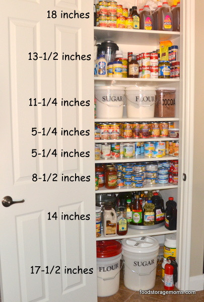 Best ideas about Pantry Shelf Spacing
. Save or Pin Small Pantry Its Really Easy To Organize e Just Add Shelves Now.