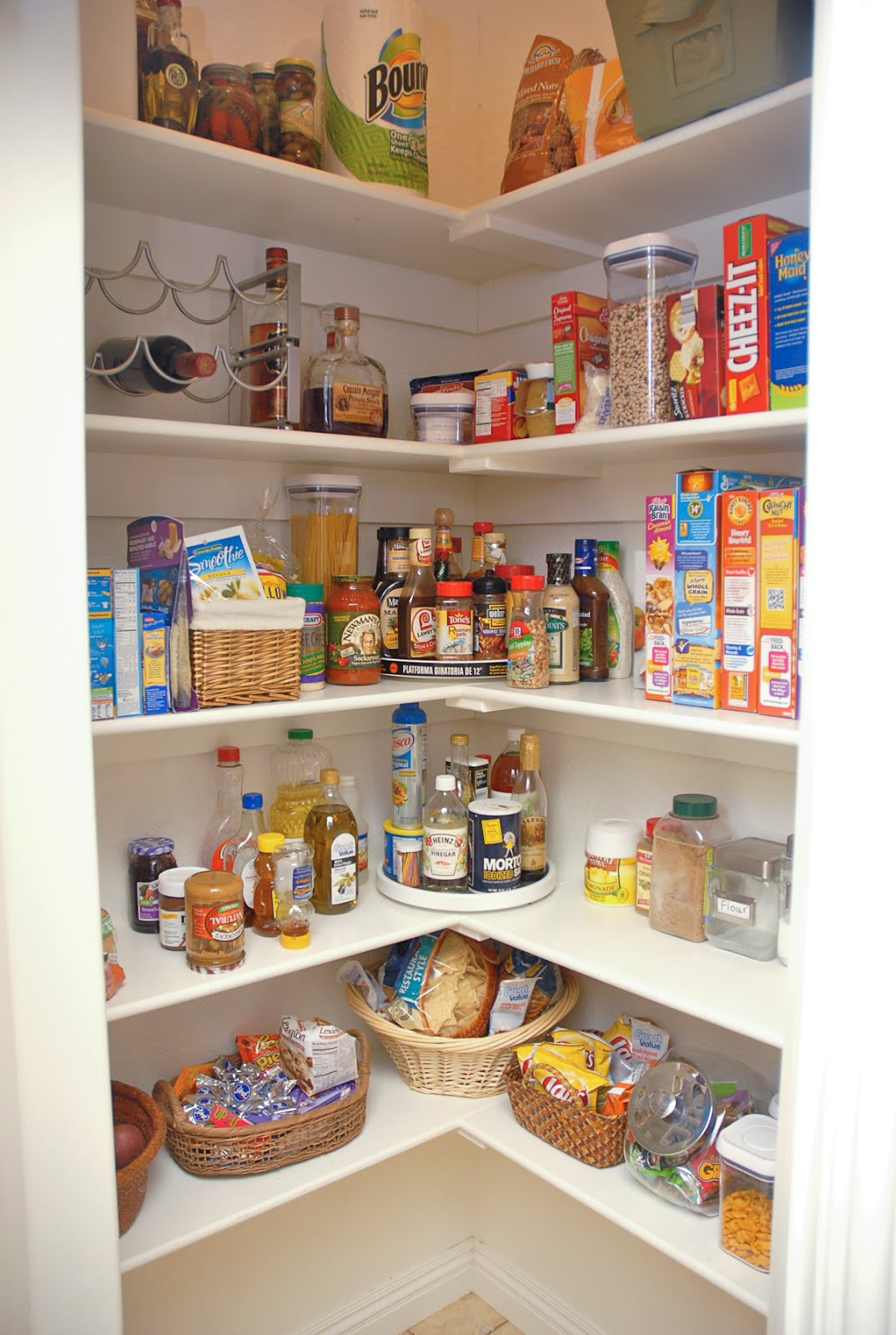 Best ideas about Pantry Shelving Ideas
. Save or Pin Camp Slinkard My food now looks pretty Now.