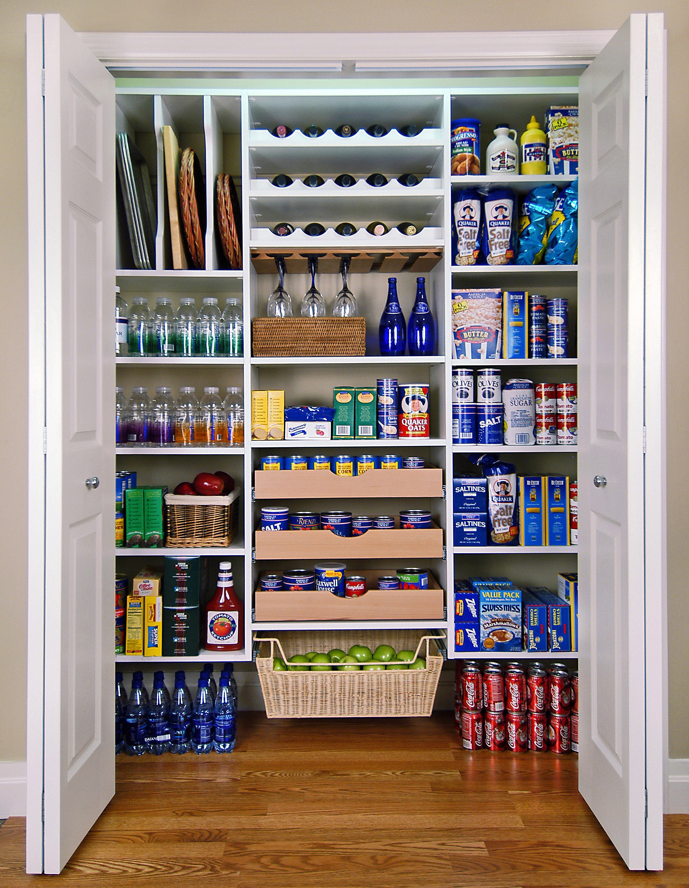 Best ideas about Pantry Shelving Ideas
. Save or Pin Pantry Makeover with Easy Custom DIY Shelving from Now.