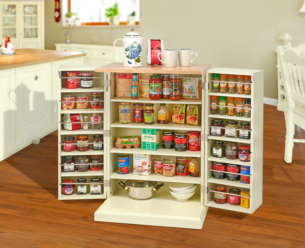 Best ideas about Pantry Shelving Units
. Save or Pin Country Kitchen Freestanding Pantry Storage Unit Cabinet Now.