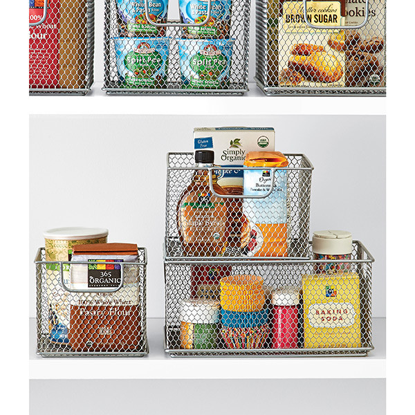 Best ideas about Pantry Storage Bins
. Save or Pin Omaha Steel Mesh Stackable Bins Now.