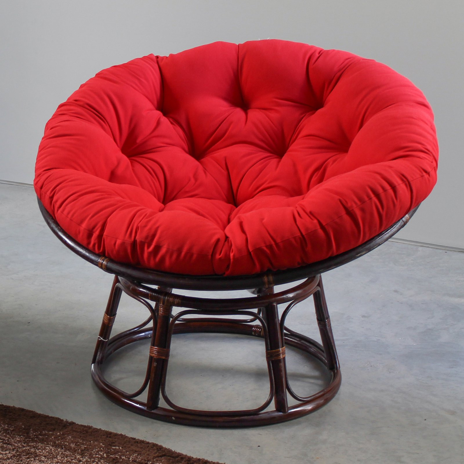 Best ideas about Papasan Chair Cheap
. Save or Pin International Caravan 42 in Papasan Chair with Solid Now.