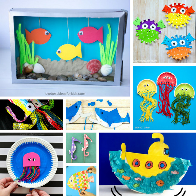 Best ideas about Paper Craft Ideas For Kids Under 5
. Save or Pin Under the Sea Crafts for Kids Now.