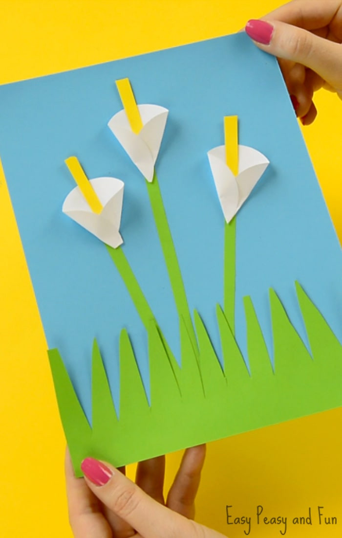Best ideas about Paper Crafting Ideas For Kids
. Save or Pin Calla Lily Paper Craft Flower Craft Ideas Easy Peasy Now.