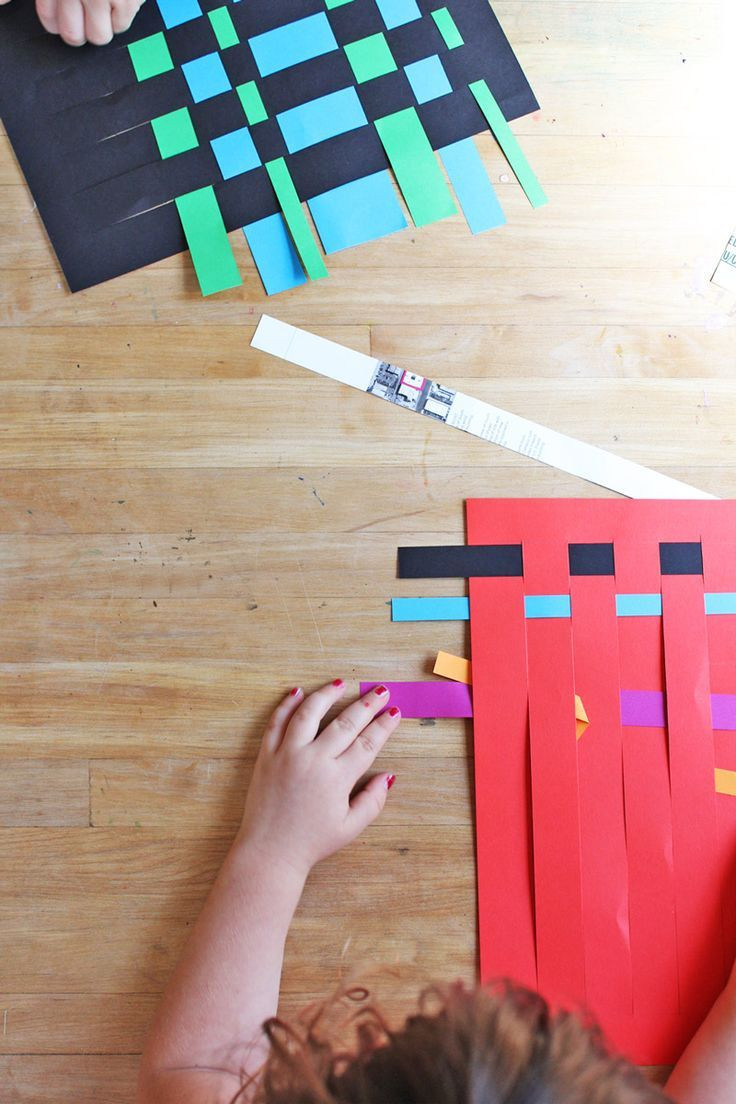 Best ideas about Paper Crafting Ideas For Kids
. Save or Pin Art For Kids Paper Weaving Fine Motor Skills Now.