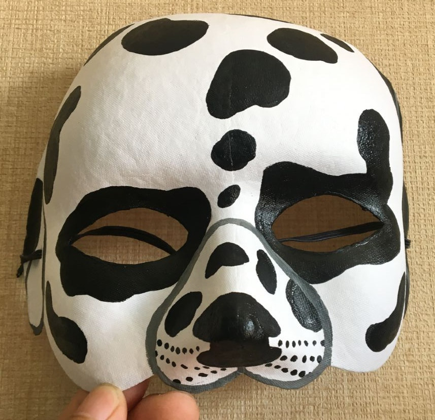 Best ideas about Paper Mache Mask DIY
. Save or Pin New Quality Handmade DIY Mask Halloween Dalmatian Dogs Now.