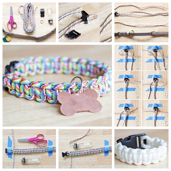 Best ideas about Paracord Dog Collar DIY
. Save or Pin Wonderful DIY Rainbow Paracord Dog Collar Now.