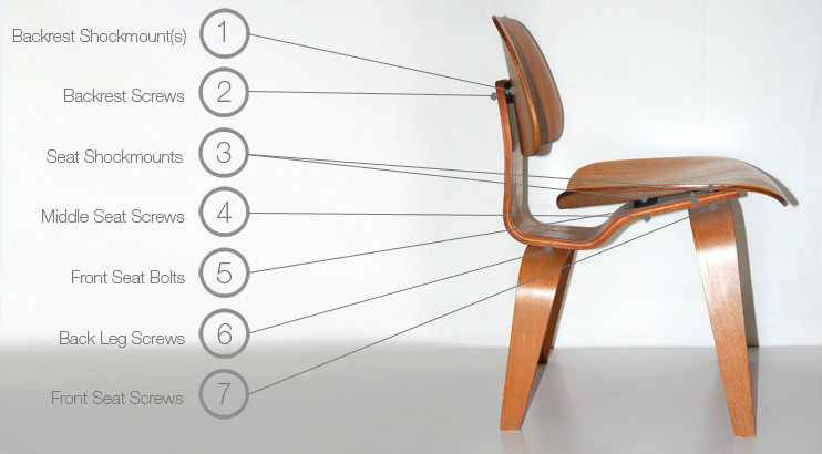 Best ideas about Parts Of A Chair
. Save or Pin Eames Molded Plywood Dining and Lounge DCW LCW Chair Parts Now.