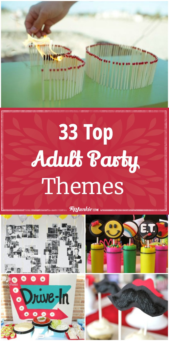 Best ideas about Party Ideas Adult
. Save or Pin 33 Top Adult Party Themes – Tip Junkie Now.