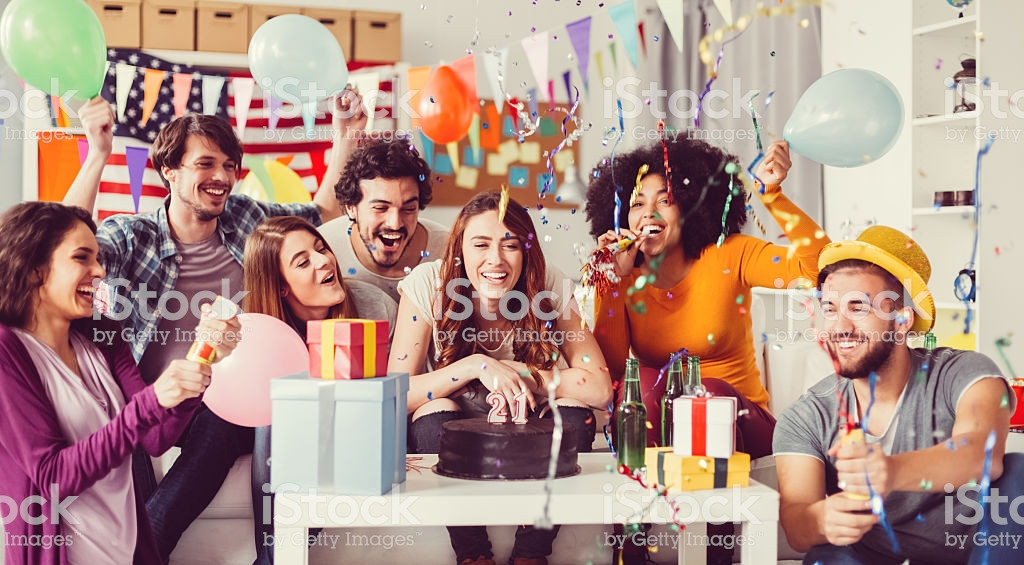 Best ideas about Party Ideas For Young Adults
. Save or Pin Young People A Birthday Party In The fice stock photo Now.