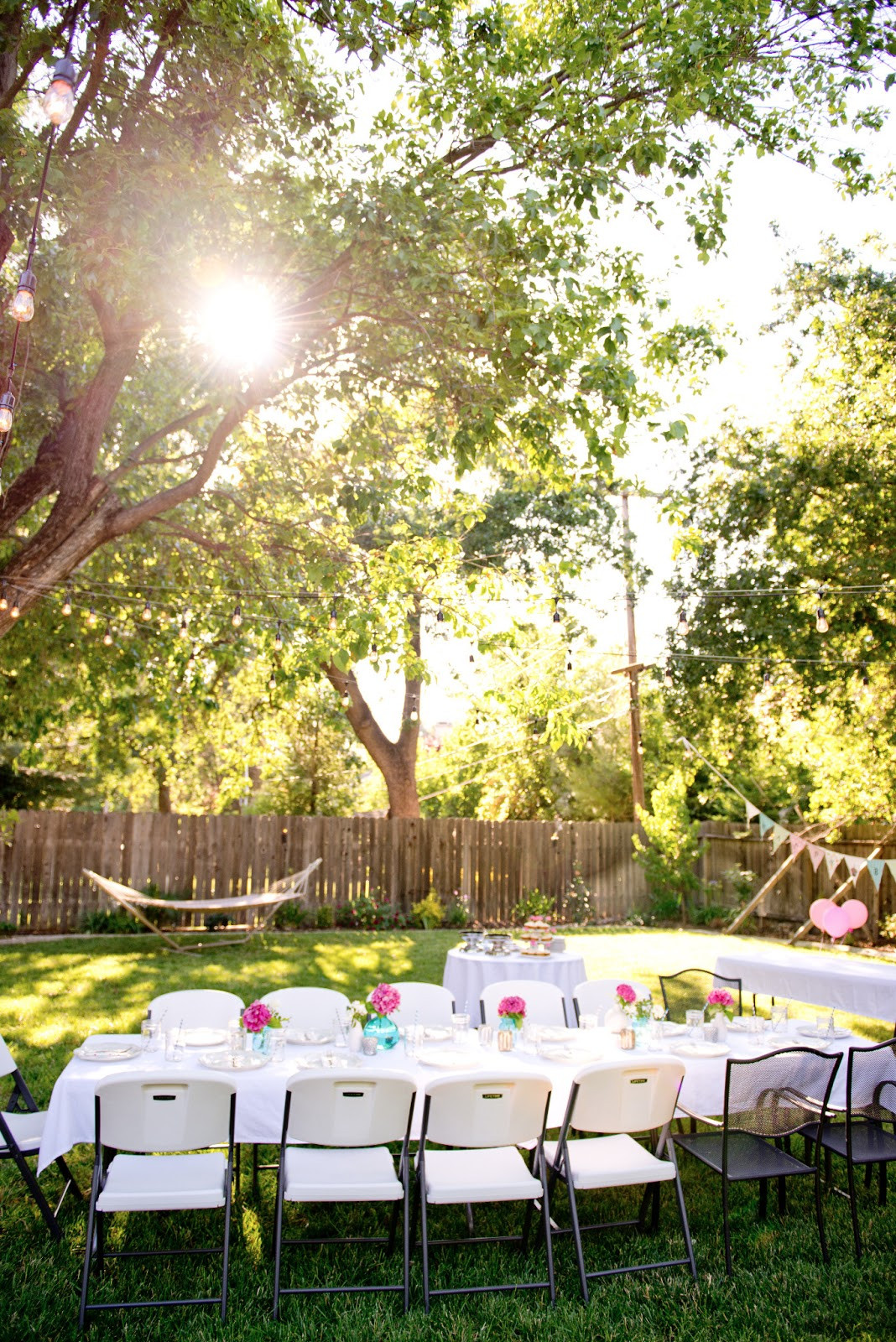 Best ideas about Party In Backyard
. Save or Pin Domestic Fashionista Backyard Birthday Fun Pink Now.