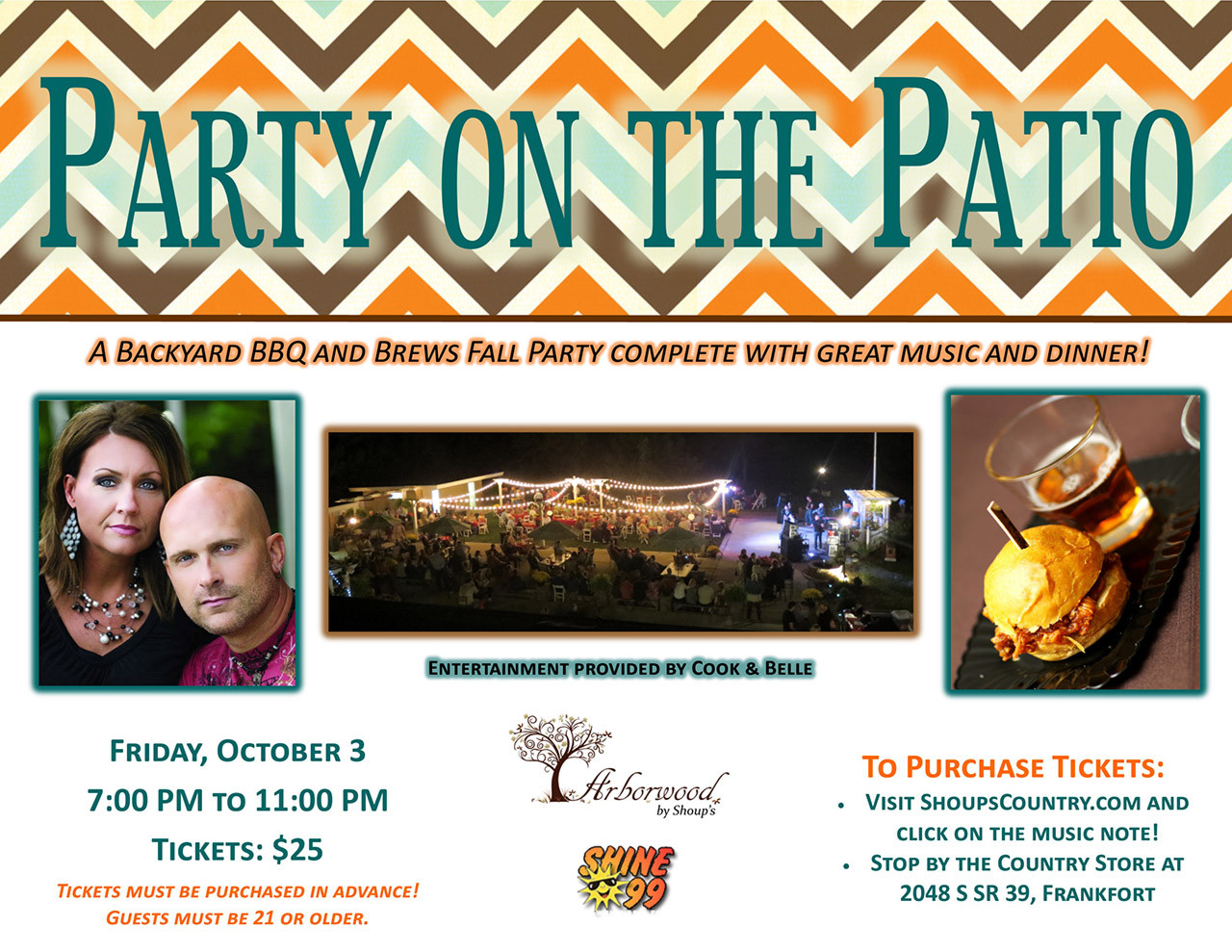 Best ideas about Party On The Patio
. Save or Pin Party The Patio October 3rd Shoup s Country Foods Now.