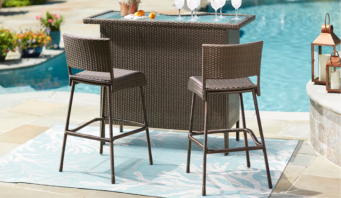 Best ideas about Patio Bar Set
. Save or Pin Outdoor Bar Furniture The Home Depot Now.