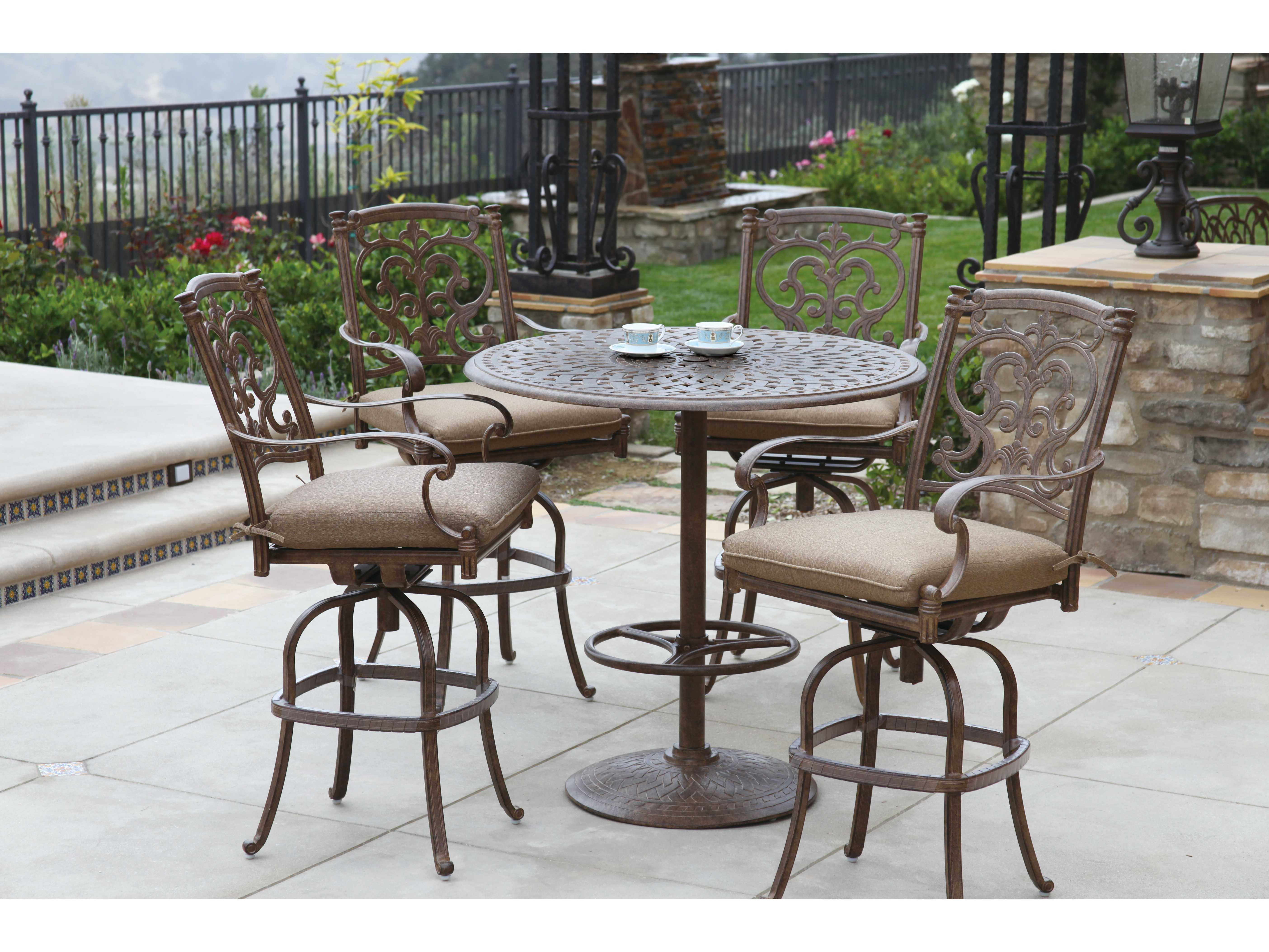 Best ideas about Patio Bar Table
. Save or Pin Darlee Outdoor Living Series 60 Cast Aluminum 30 Round Bar Now.