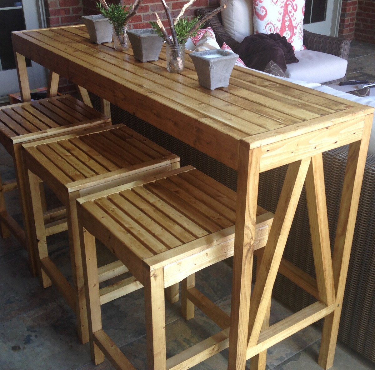 Best ideas about Patio Bar Table
. Save or Pin Ana White Now.