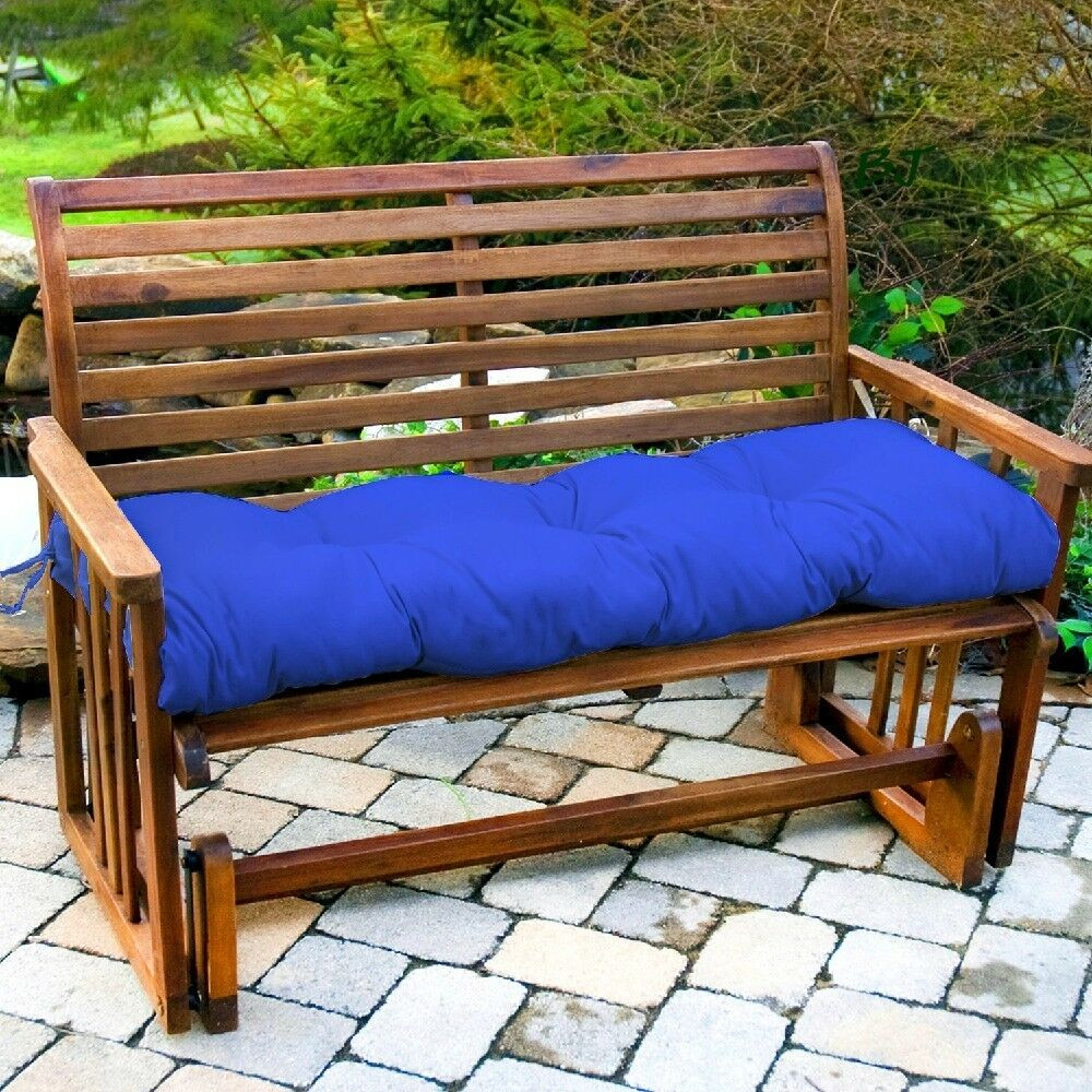 Best ideas about Patio Bench Cushions
. Save or Pin Porch Swing Cushion Glider Bench Seat 44 in Tufted Now.