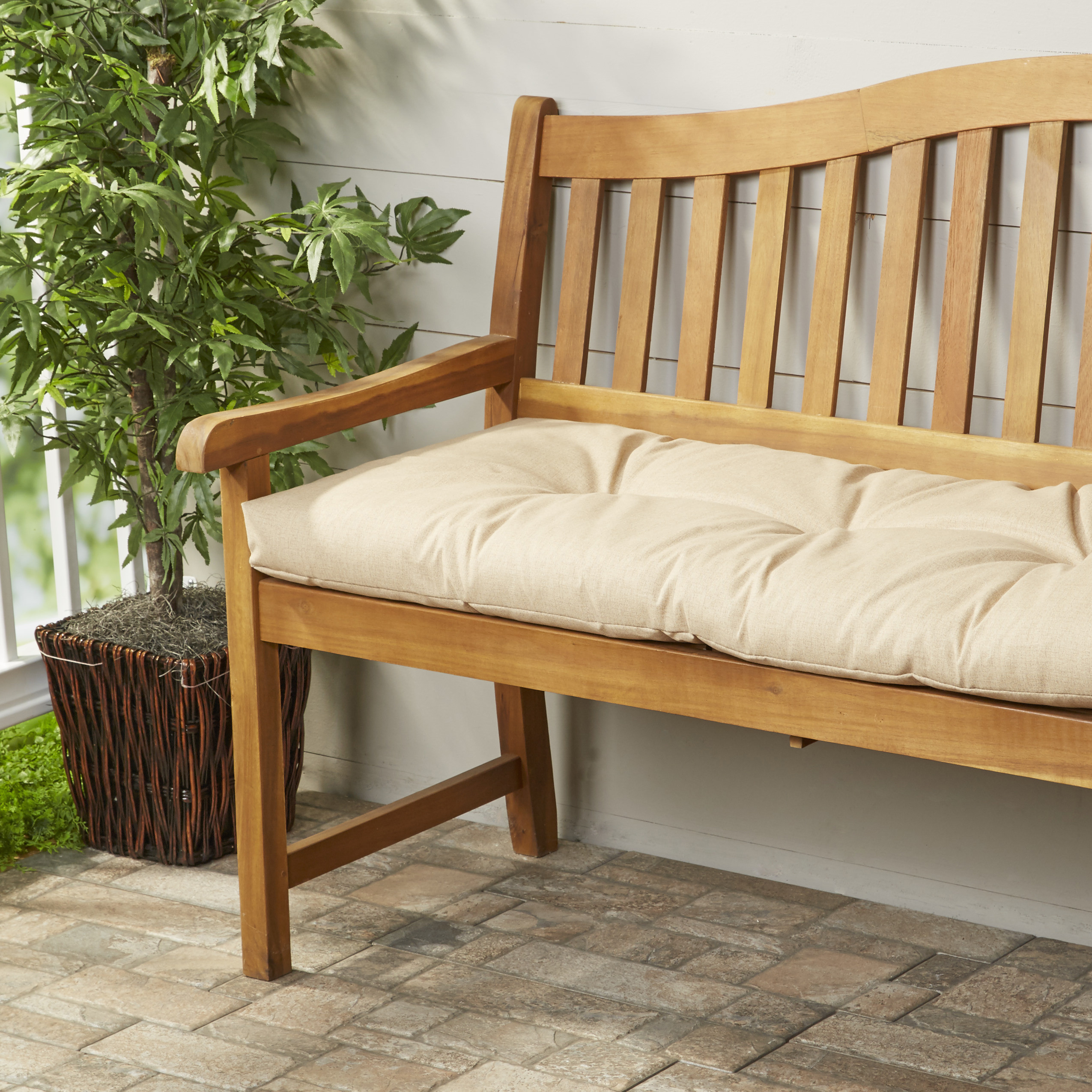 Best ideas about Patio Bench Cushions
. Save or Pin Wayfair Basics Wayfair Basics Outdoor Bench Cushion Now.