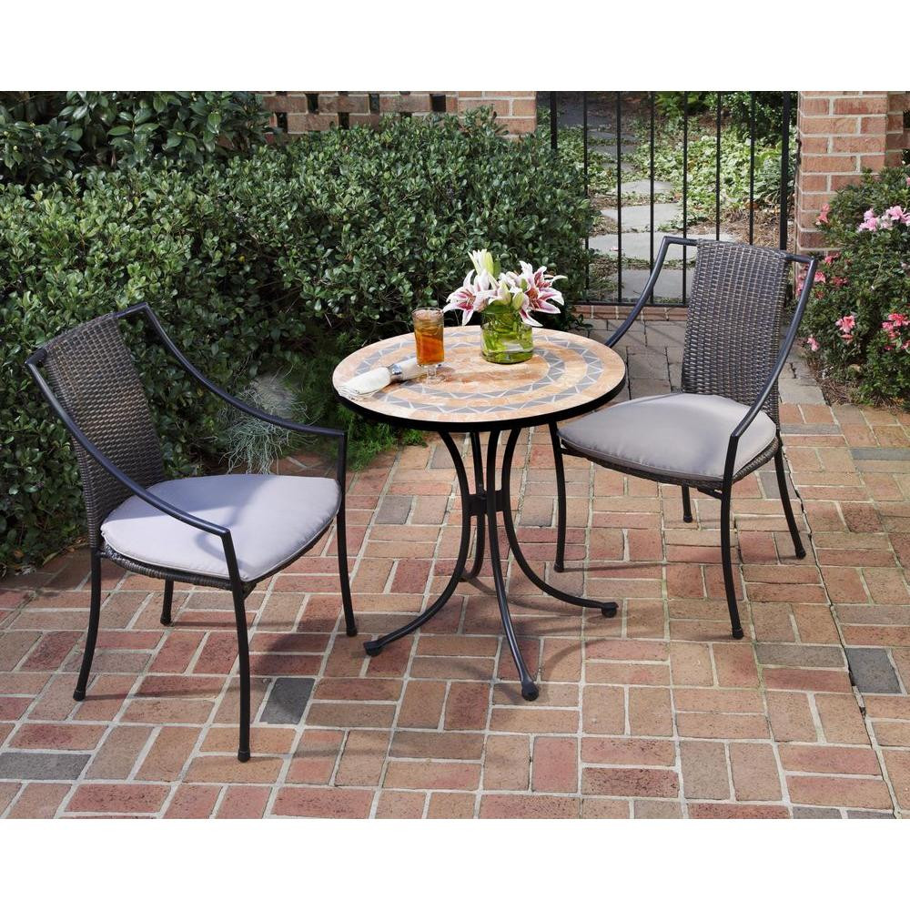 Best ideas about Patio Bistro Set
. Save or Pin Home Styles Terra Cotta 3 Piece Tile Top Patio Bistro Set Now.