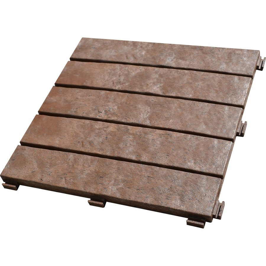 Best ideas about Patio Blocks Lowes
. Save or Pin Leadvision 12 in x 12 in Rubber Brickface Paver Now.