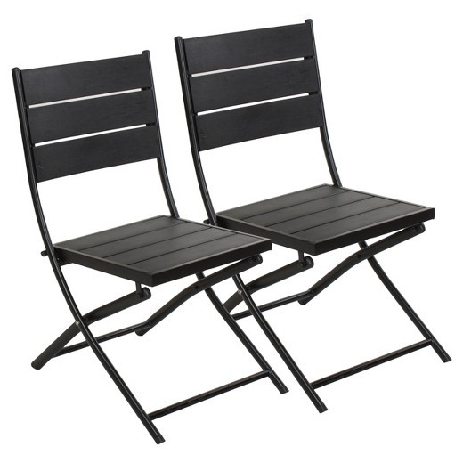 Best ideas about Patio Chairs Target
. Save or Pin Faux Wood Patio Folding Chair Set of 2 Captiva Design Now.