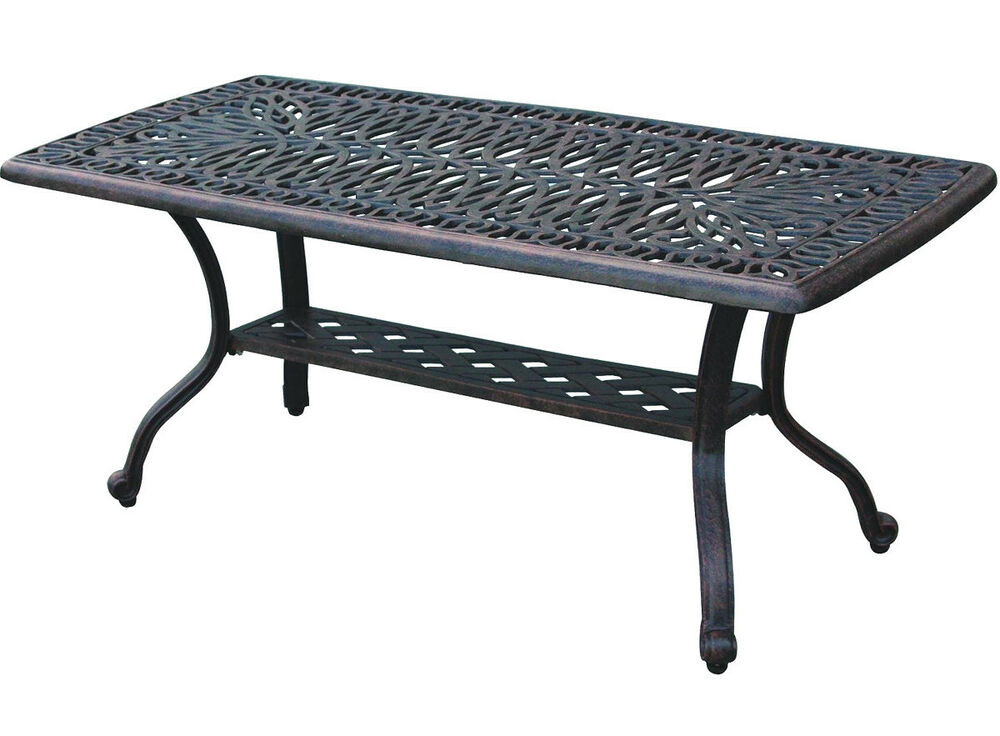 Best ideas about Patio Coffee Table
. Save or Pin Patio Coffee Table Outdoor Furniture Cast Aluminum Garden Now.