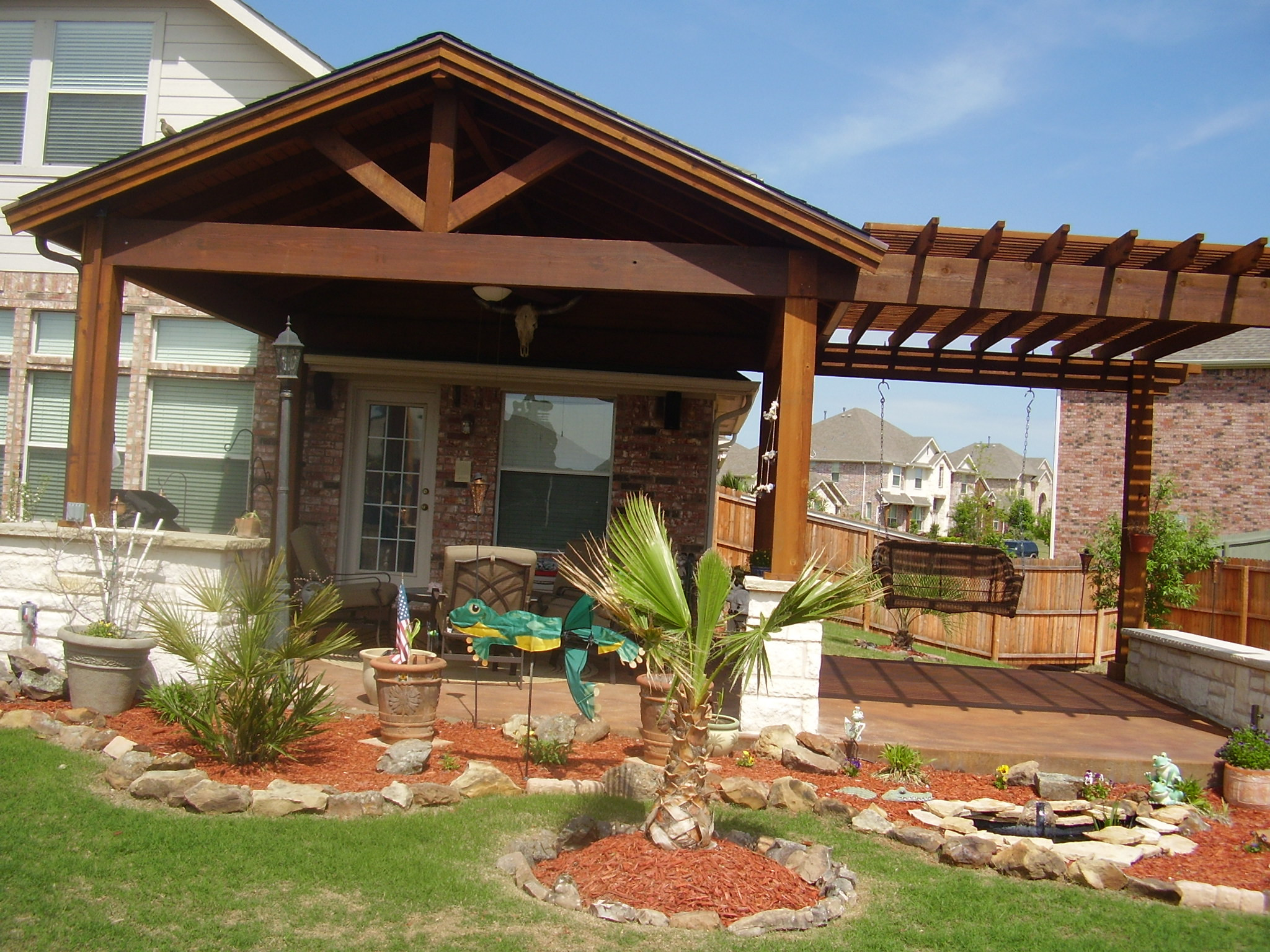 Best ideas about Patio Cover Plans
. Save or Pin Village Van Buren Plans with Covered Patio Cinco Ranch Now.