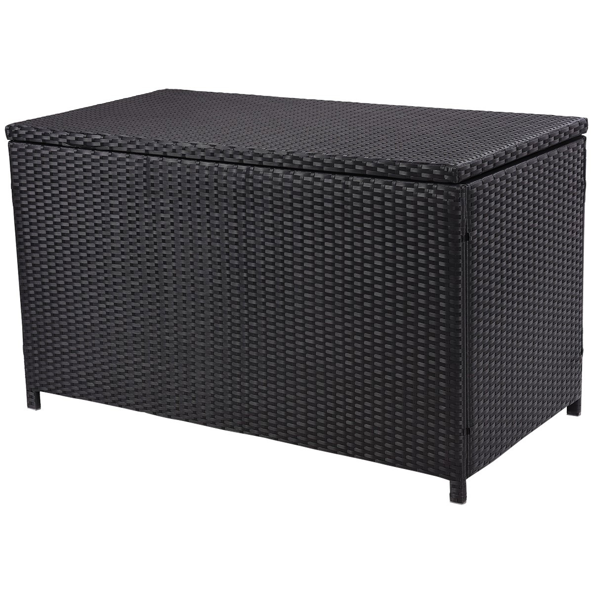 Best ideas about Patio Cushion Storage
. Save or Pin Costway 47 Black Outdoor Wicker Deck Cushion Storage Box Now.