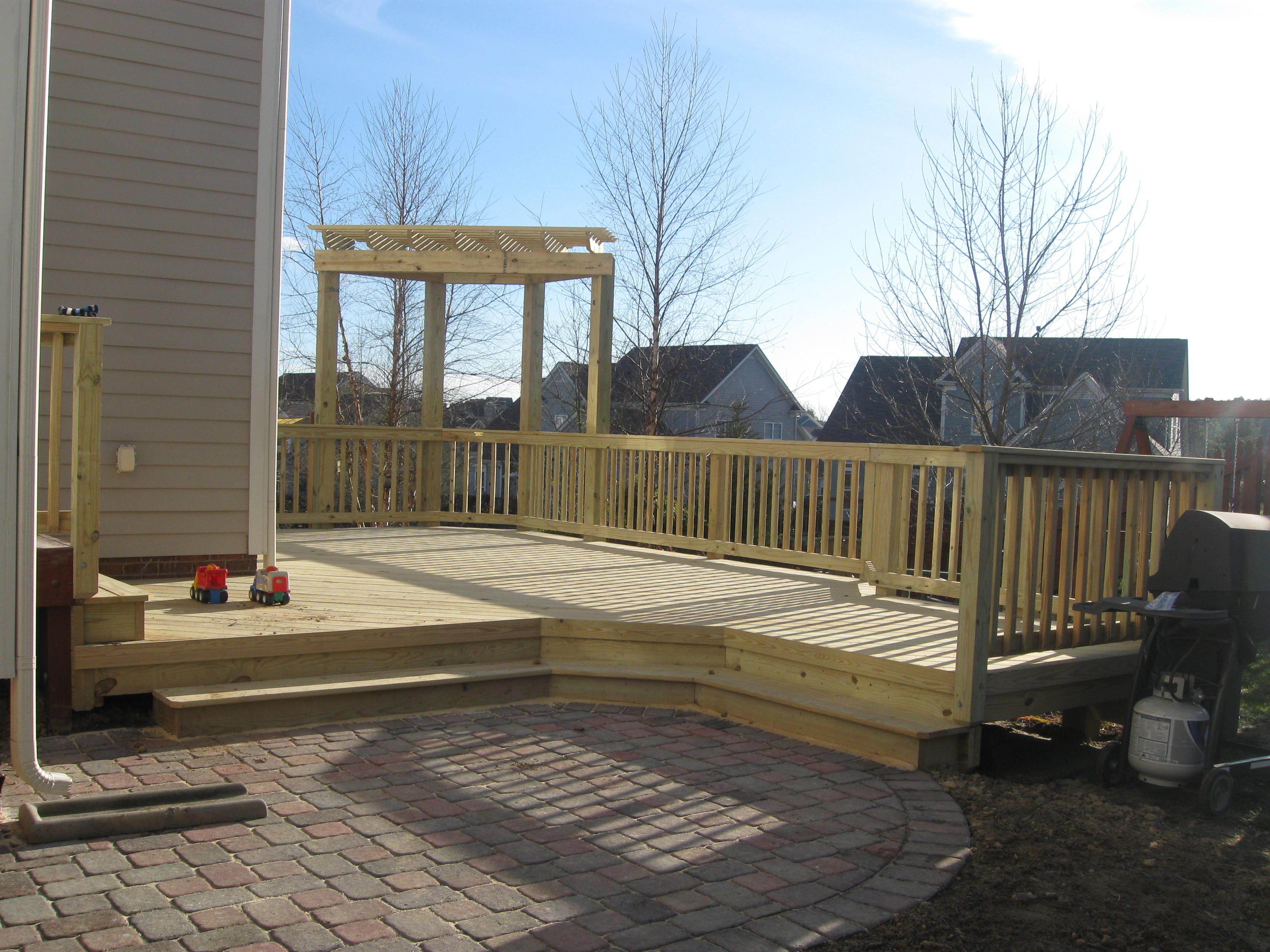 Best ideas about Patio Deck Ideas
. Save or Pin Deck and patio bination is a great solution for Now.