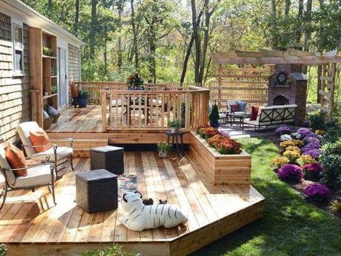 Best ideas about Patio Deck Ideas
. Save or Pin Simple and Easy Backyard Privacy Ideas MidCityEast Now.