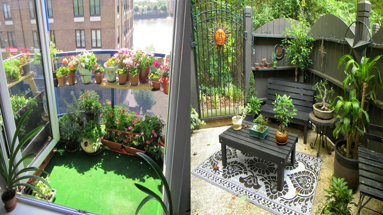 Best ideas about Patio Decor Ideas
. Save or Pin Very Small Patio Decorating Ideas small apartment patio Now.